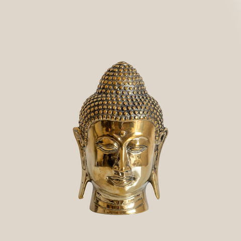 Buddha Head Bronze