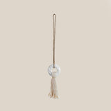 Marble Tassel with Seagrass