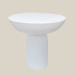 Aisha concrete white table