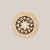 Alejandro Round Rattan Wall Plate 40 Cm