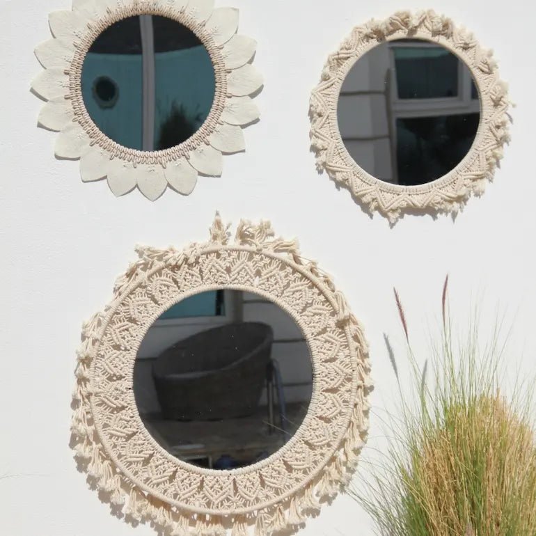 Macrame Mirror Angela - Home and Soul