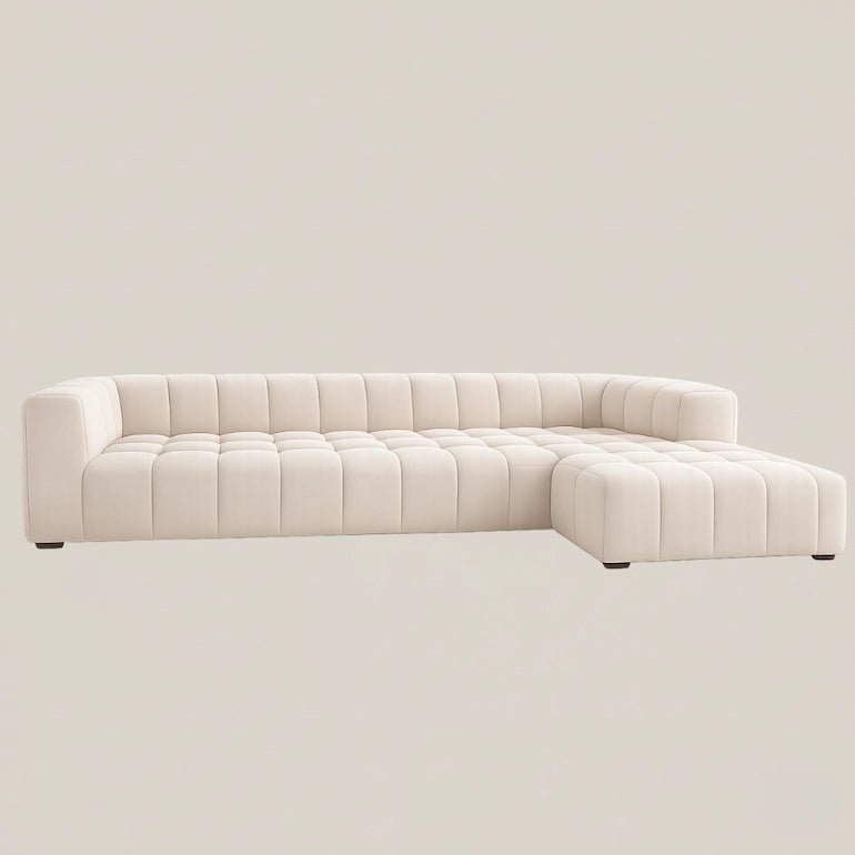 Aurelia Sofa Beige Left - Home and Soul