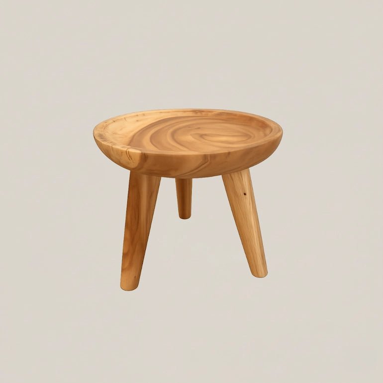 Ayla Wooden Side Table - Home and Soul