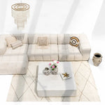 Beige Left Aurelia Sofa 2 - Home and Soul