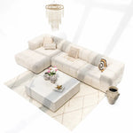 Beige-Left-Aurelia-Sofa - Home and Soul