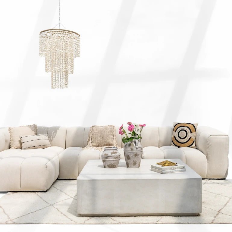 Bernadette Square Concrete Coffee Table - Home and Soul