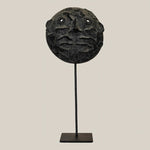 Black Tribal Mask Decorative Accent XL
