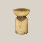 Boho Wooden Side Table Emilly