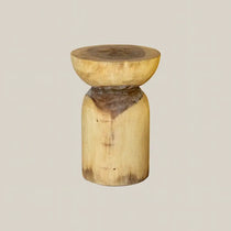 Boho Wooden Side Table Emilly - Home and Soul