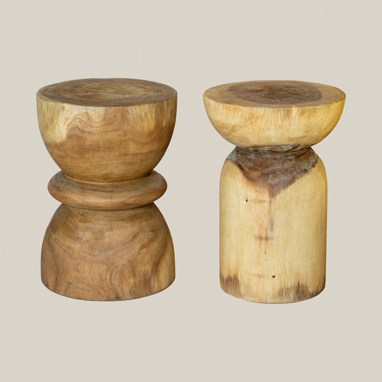 Side Table Lea Boho Wooden - Home and Soul
