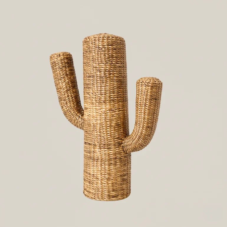 Cactus Rattan Decor Large - Home and Soul