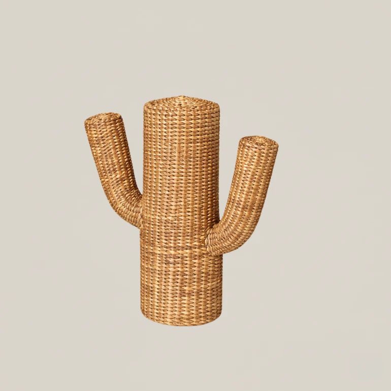 Cactus Rattan Decor Medium - Home and Soul
