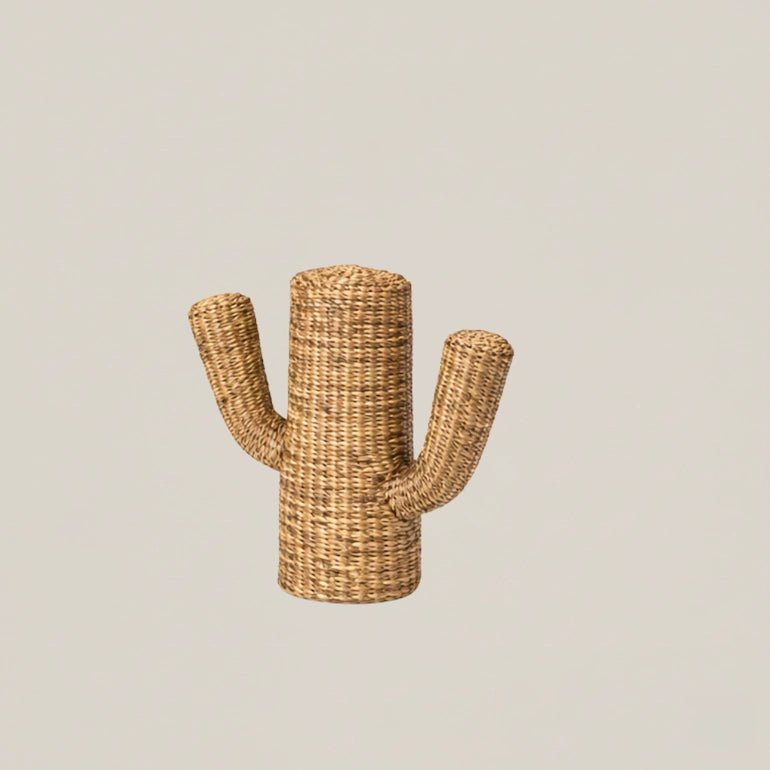 Cactus Rattan Decor Small - Home and Soul