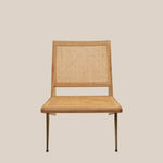 Armchair with Bronze Legs