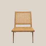 Armchair with Bronze Legs