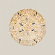 Carlos Rattan Round Wall Decor Large - Home and Soul