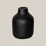 Carol Ceramic Vase Black S