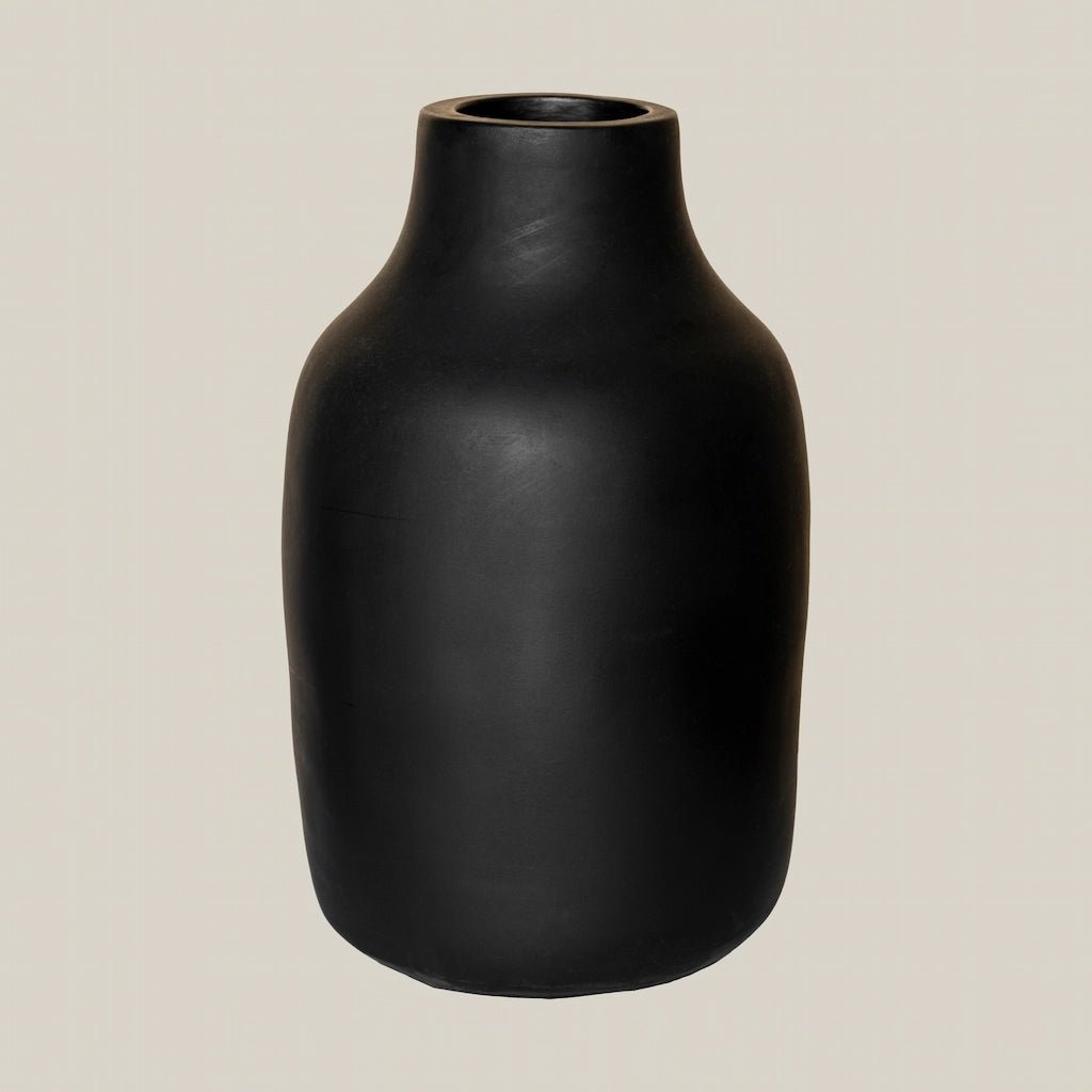 Carol Ceramic Vase Black XL