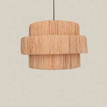 Caroline Rattan Pendant Light - Home and Soul