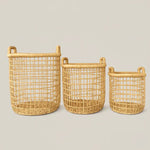 Coastal Breeze Rattan Basket - Home and Soul