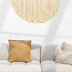 Cotton Cushion Mustard Yellow - Home and Soul