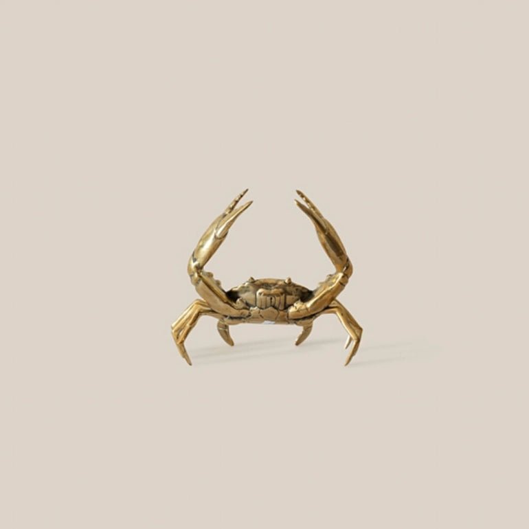 Crab Bronze Large Decor