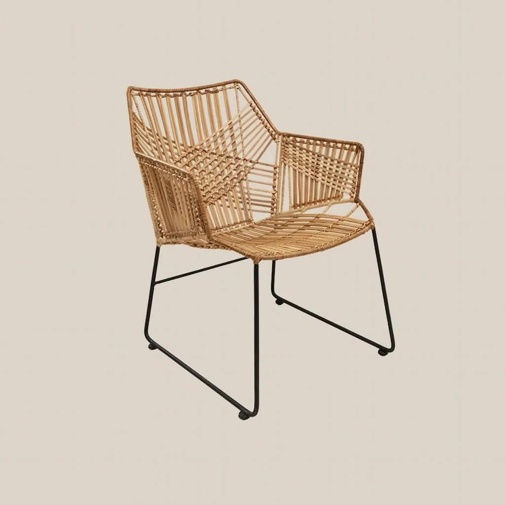 Ella Rattan Lounge Chair