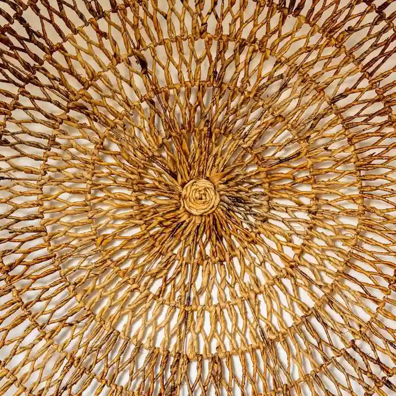 Handcrafted Leaf Wall Decor Adam