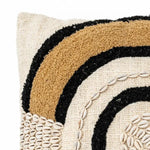 Shell Design Handwoven Cotton Cushion- Home and Soul