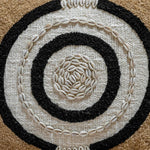 Cushion with Shell Design Handwoven Cotton - Home and Soul