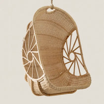 Hanging Rattan Chair Natural New - Home and Soul