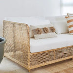 isabella rattan organic outdoor sofa 