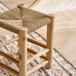 Teak Wood Stool Joanna - Home and Soul