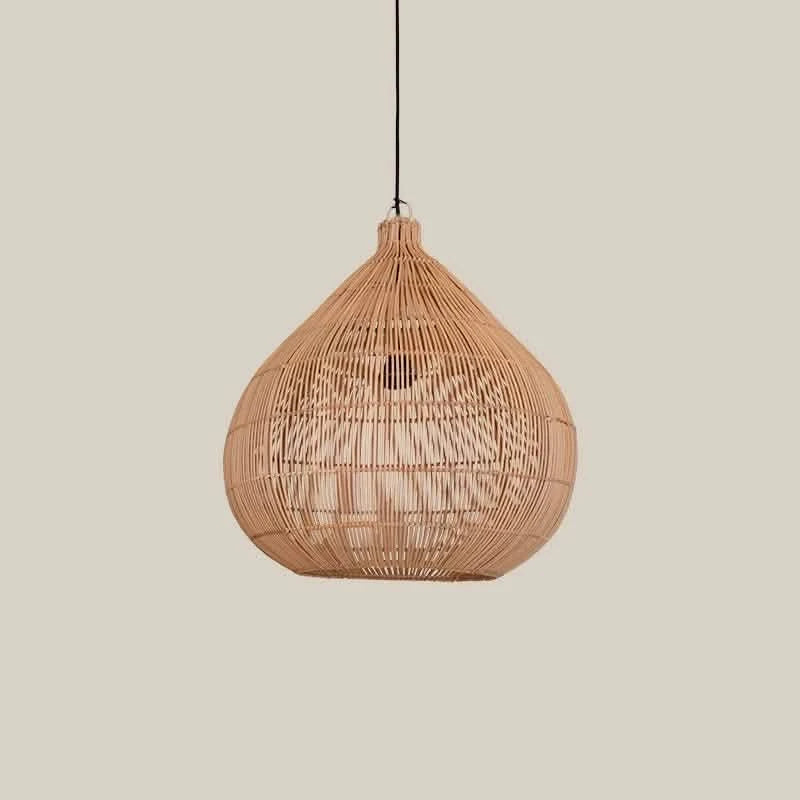 Lia Rattan Pendant Light