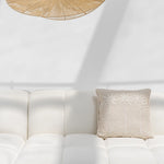 Linen Cushion With Palm - Home and Soul