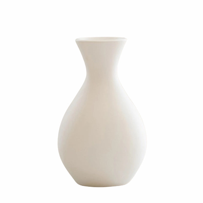 Lorraine Ceramic Vase White - Home and Soul