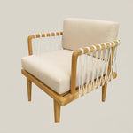 Lounge Chair with Macrame - Home and Soul