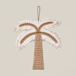 Macrame and Shell Palm Wall Hanging - Home and Soul
