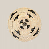 Maria Rattan Round Wall Decor Large