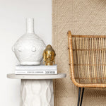 Milly Concrete Side Table White - Home and Soul Dubai