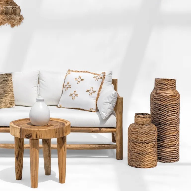 Natural Rattan Vase Margot - Home and Soul