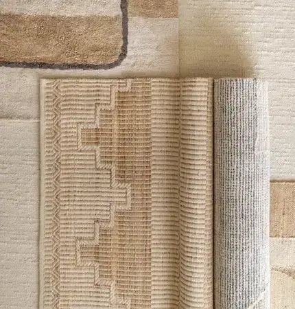 Natural rug texture detail rug sale dubai | Home and Soul
