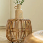 Olivia Rattan Table Natural
