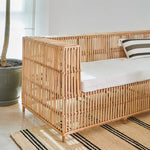 Detailed look at Outdoor Sustainable 3 Seater Rattan Sofa - Home and Soul