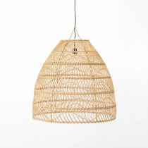 Pauline Rattan Pendant Light - Home and Soul
