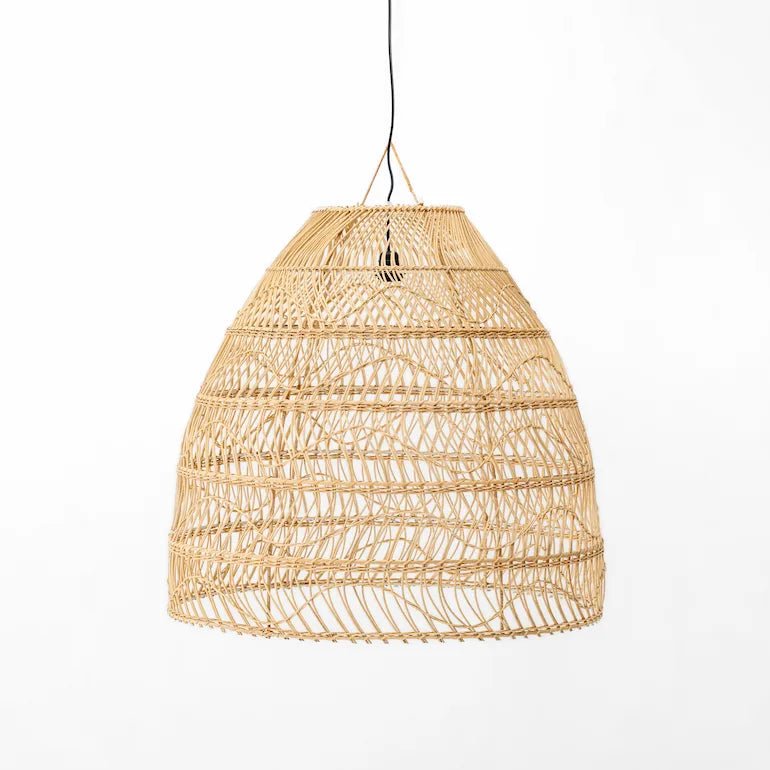 Pauline Rattan Pendant Light - Home and Soul