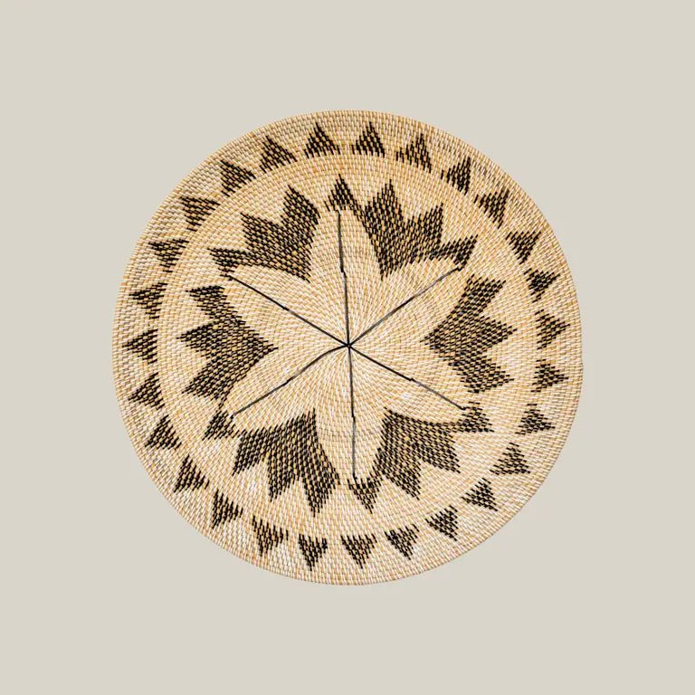 pedro organic rattan wall decor 