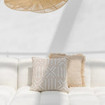 Purea White Cotton Cushions Cover 2 - Home and Soul