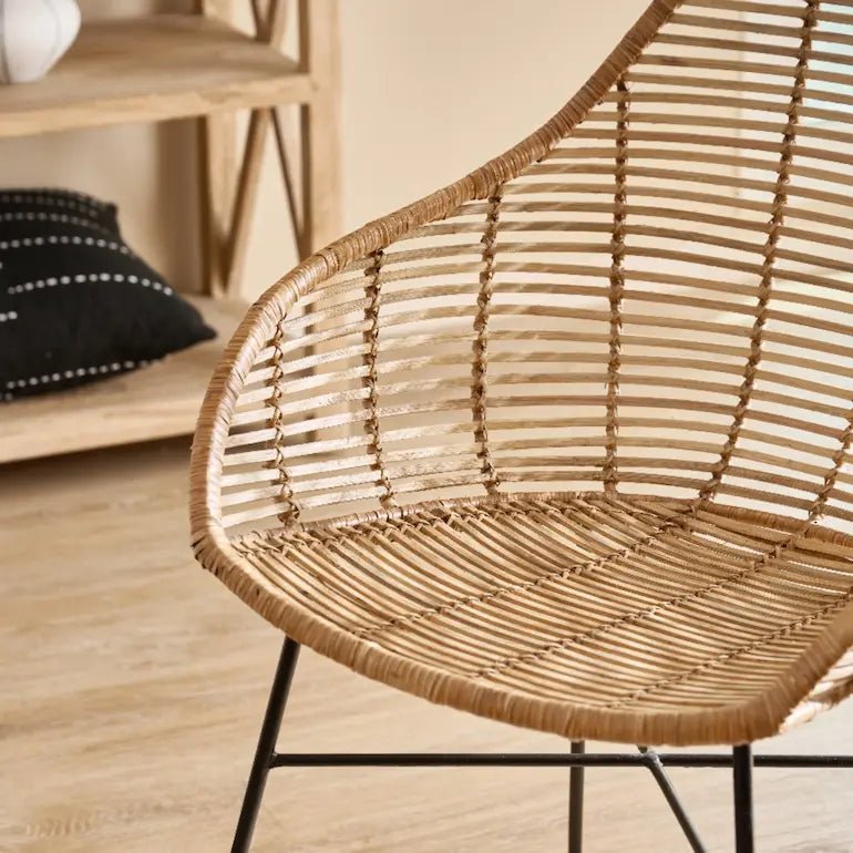 Rattan Dining Chair Diane - Home and Soul