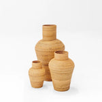 Rattan Vase Natural - Home and Soul
